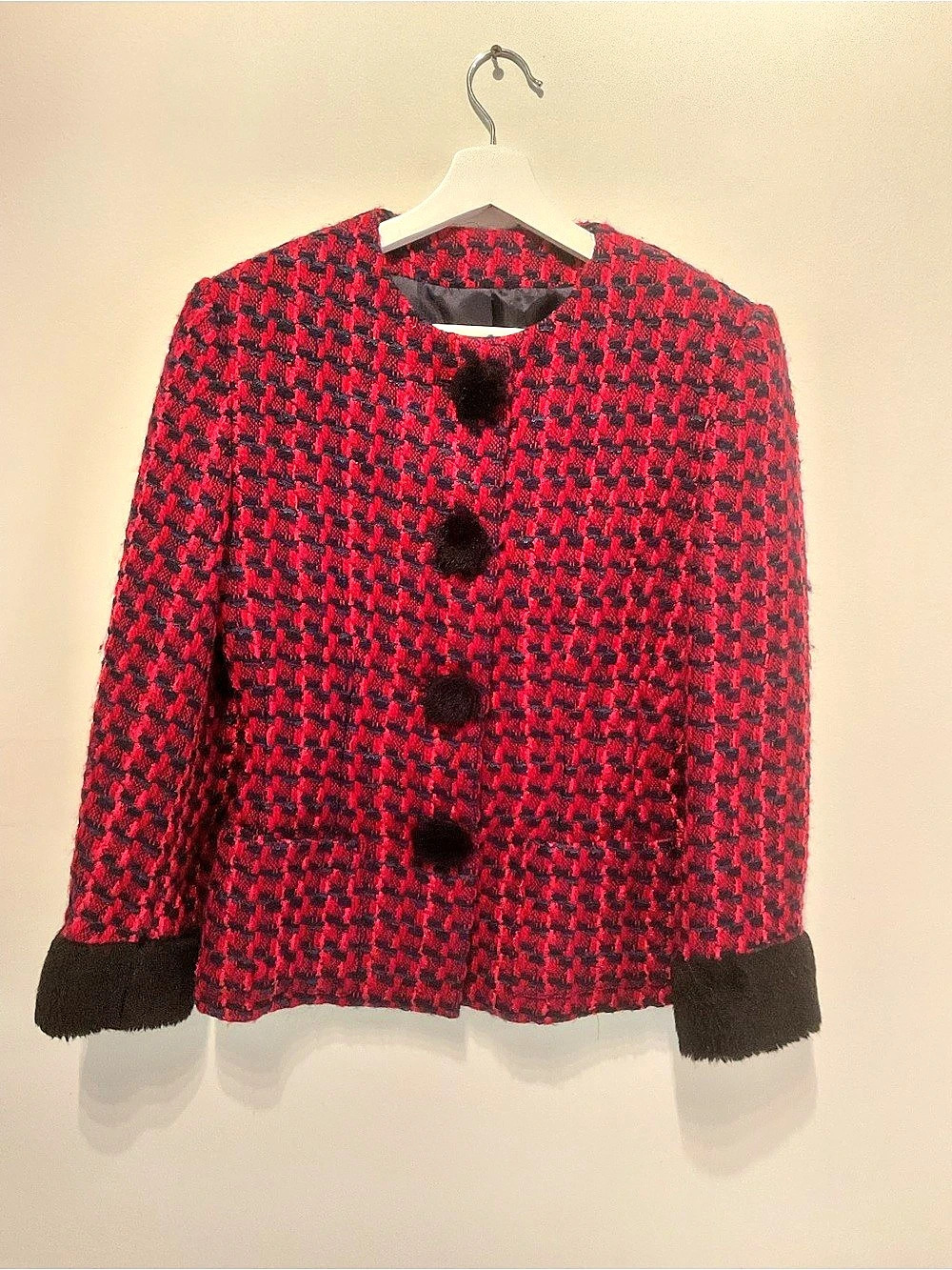 Vintage Wool/Cashmere Junior GAULTIER by Jean Paul GAULTIER  blazer, size 2 / 4 - Picture 2 of 11